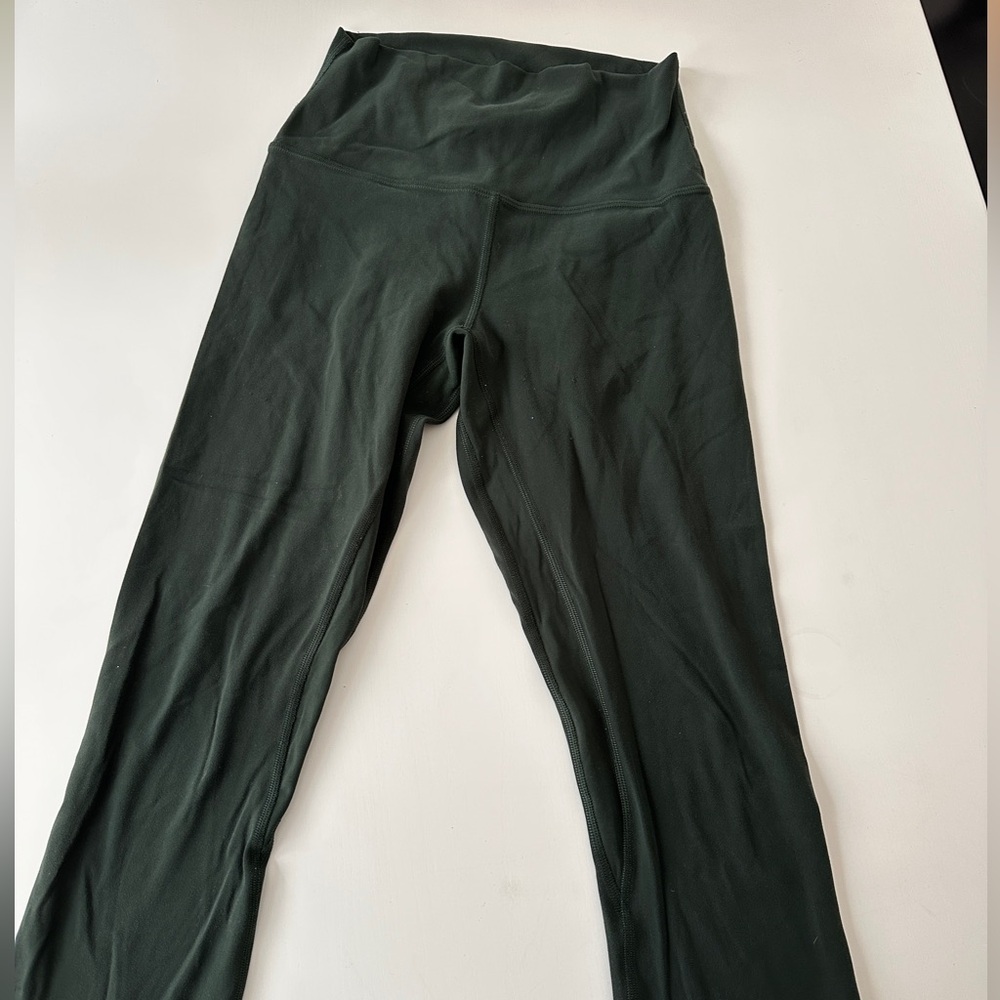 Lululemon Dark Green 23” Align High-Rise Crop Leggings